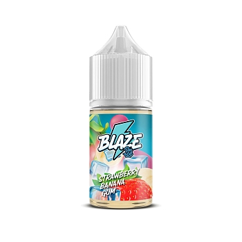 Жидкость BLAZE SALT ON ICE Strawberry Banana Gum 30мл 12мг