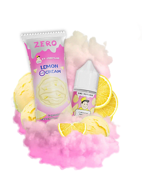 Жидкость для ЭСДН CandyMan Zero "Lemon Ice Cream" 27мл 0мг.