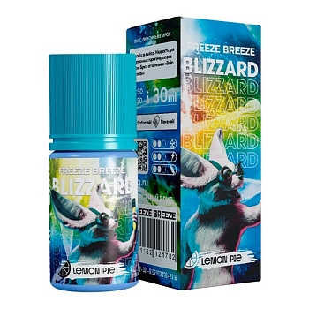Ароматизатор Freeze Breeze Blizzard SALT Lemon Pie ICE 30мл 20мг